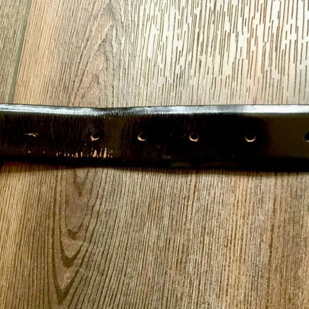 Sleek Black Belt